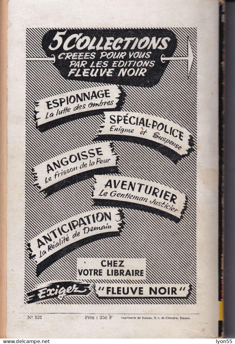 Bang ! Richard Bessiere Fleuve Noir Anticipation N° 121   1958 - Fleuve Noir