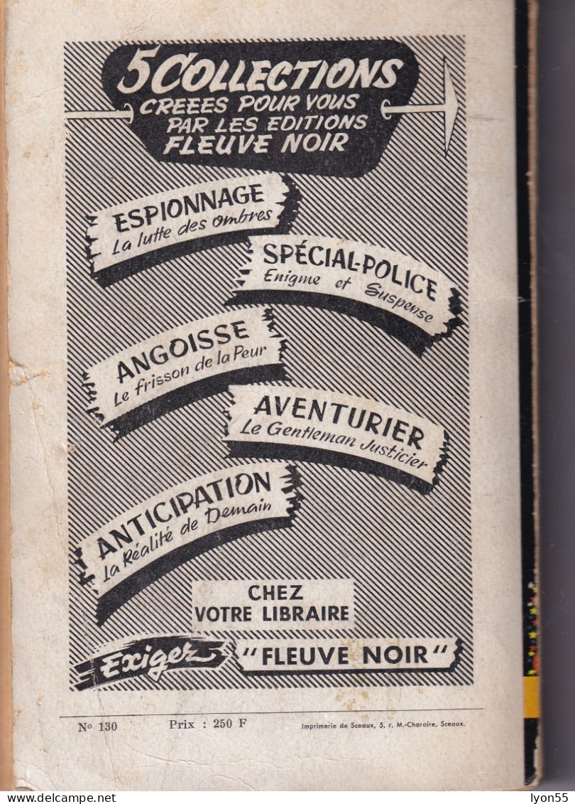 Terminus 1 Stefan Wul Fleuve Noir Anticipation N° 130  1959 - Fleuve Noir