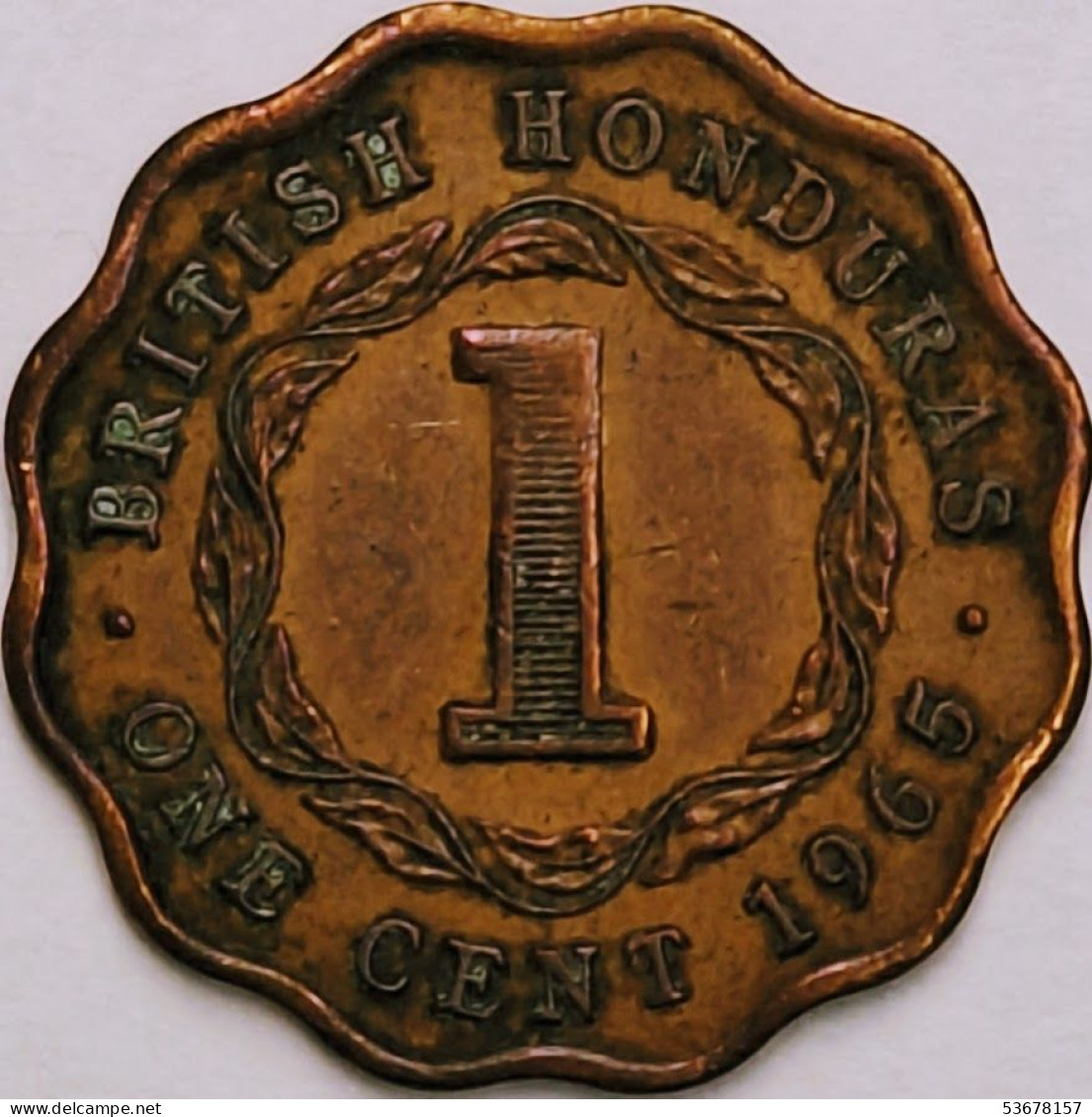 British Honduras - Cent 1965, KM# 30 (#3276) - Autres – Amérique