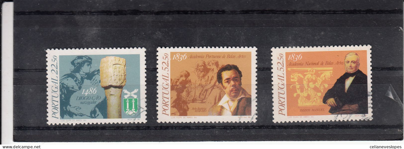 Portugal, Datas Da História De Portugal, 1986, Mundifil Nº 1768 A 1770 Used - Used Stamps