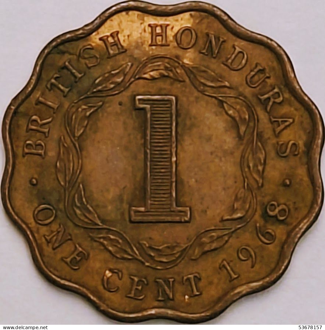 British Honduras - Cent 1968, KM# 30 (#3277) - Other - America