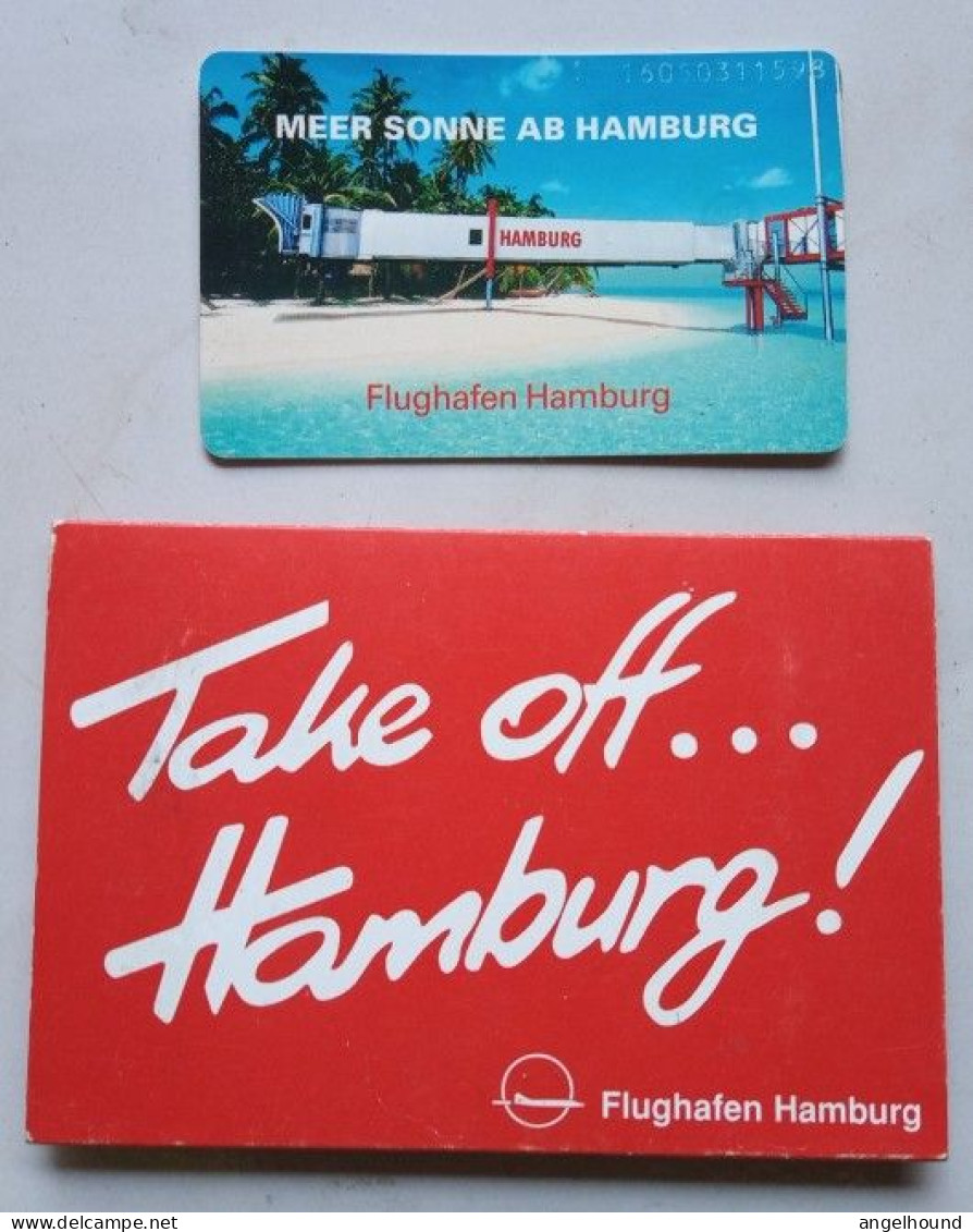 Germany 6 DM  MINT K 011 07.96 2500 Mintage - Flughafen Hamburg / Meer Sonneab Hamburg - K-Series: Kundenserie