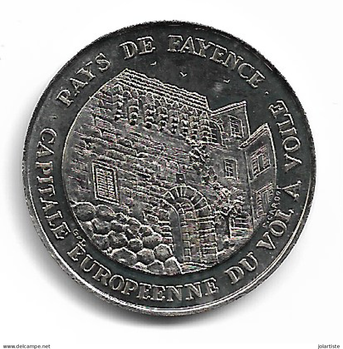 3 Euro  De Fayence (83) 1997 Capitale Du Vol A Voile  5000 Exemplaires Diametre 30 Mm Plat 1 N0166 - Variétés Et Curiosités