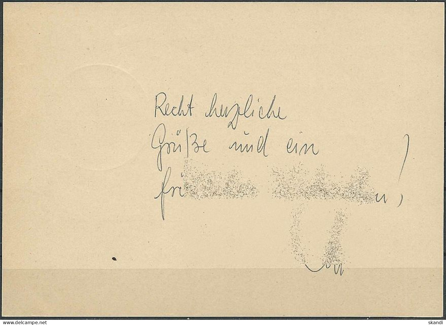 BERLIN 1952 Mi-Nr. P 31 Postkarte Gestempelt Stempel Bundestagssitzung In Berlin - Postcards - Used