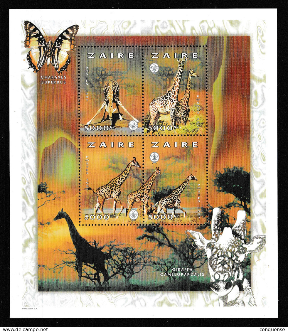 ZAIRE  1997  **  MNH   BUENA   HOJA  PERFECTA - Ungebraucht