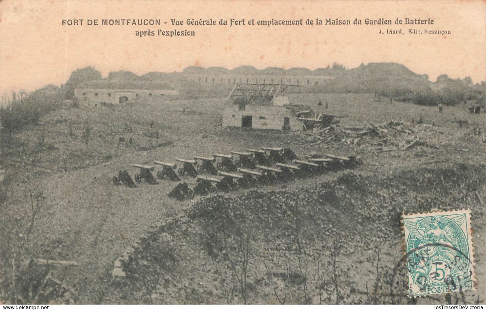 FRANCE - Montfaucon - Fort - Vue Générale Du Fort - Maison Du Gardien De La Batterie - Carte Postale Ancienne - Montfaucon