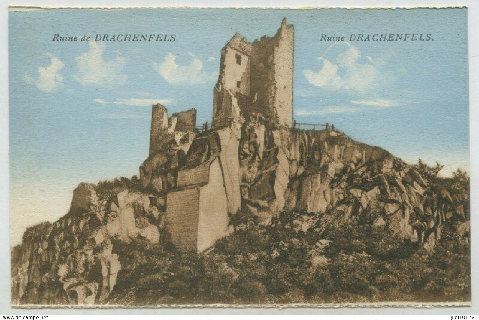 Drachenfels, Ruines (lt7) - Drachenfels
