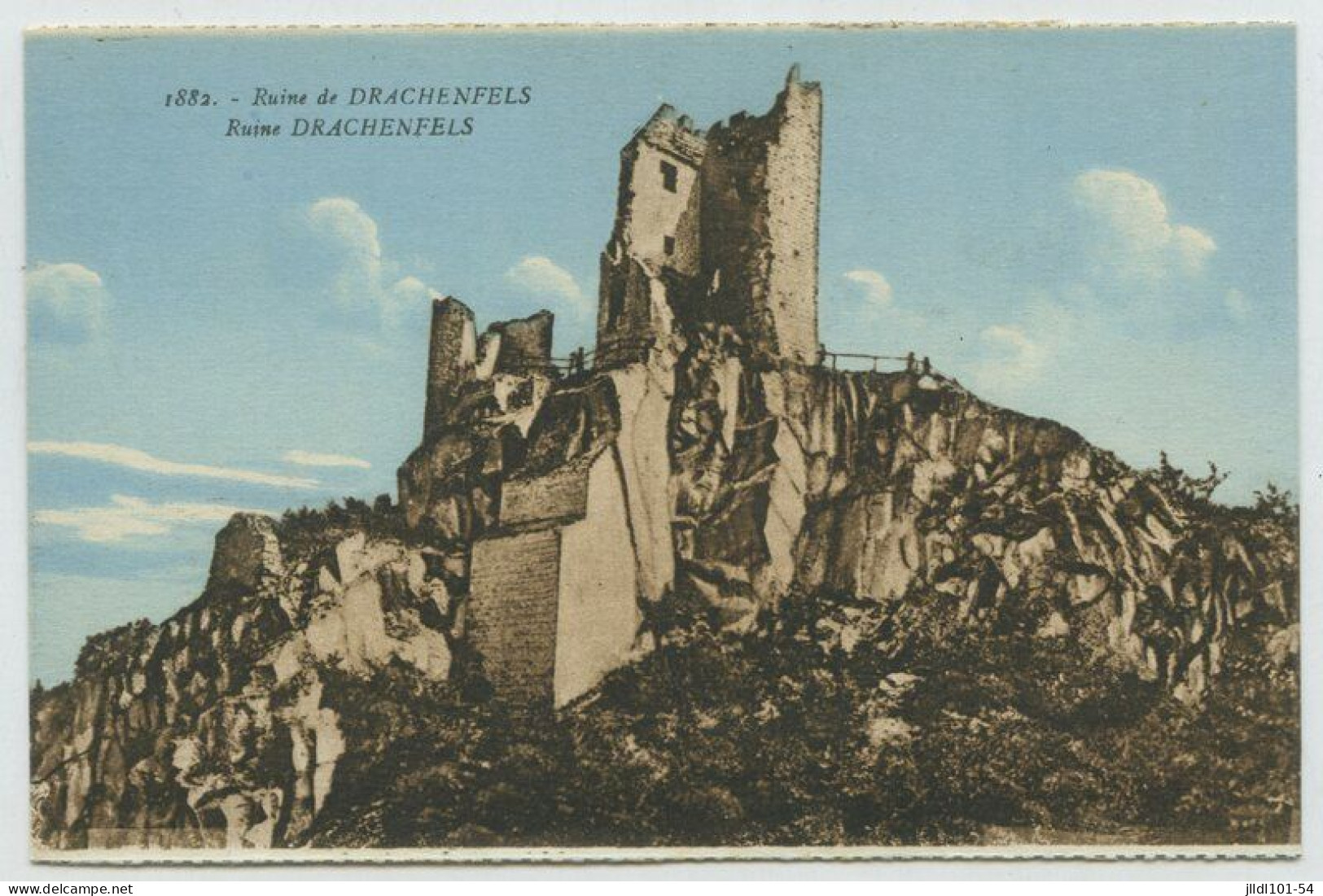 Drachenfels, Ruines (lt7) - Drachenfels