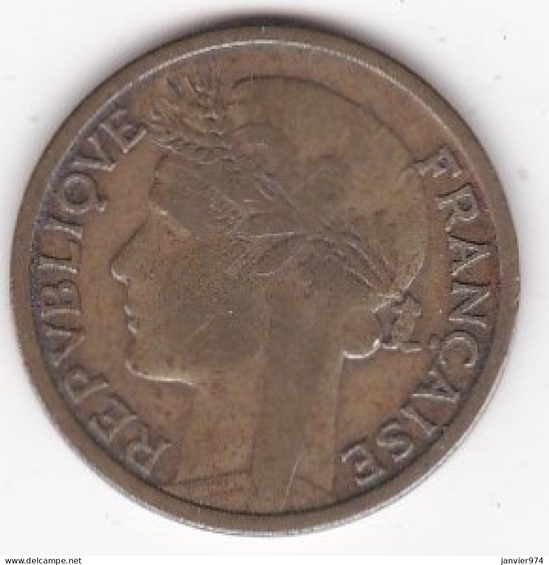 Afrique Occidentale Française. AOF. 1 Franc 1944. Bronze Aluminium. Lec# 2 - Afrique Equatoriale Française (Cameroun)