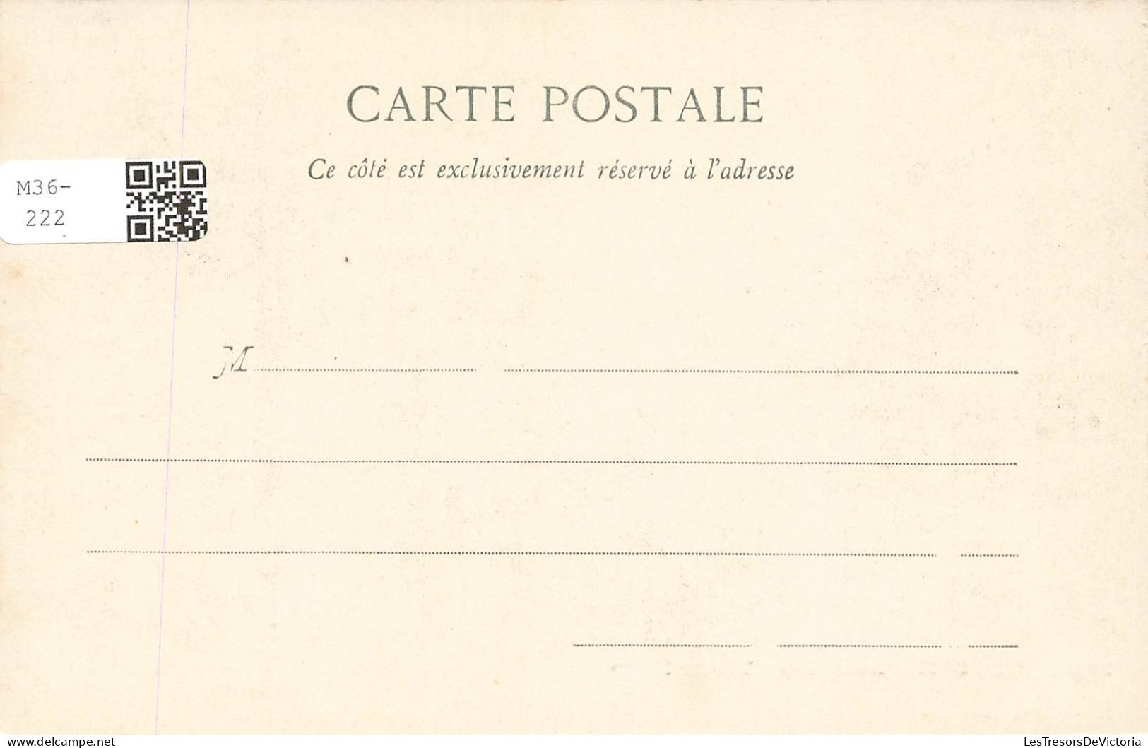 FRANCE - Grasse - Boulevard Victor Hugo - Dos Non Divisé - Carte Postale Ancienne - Grasse