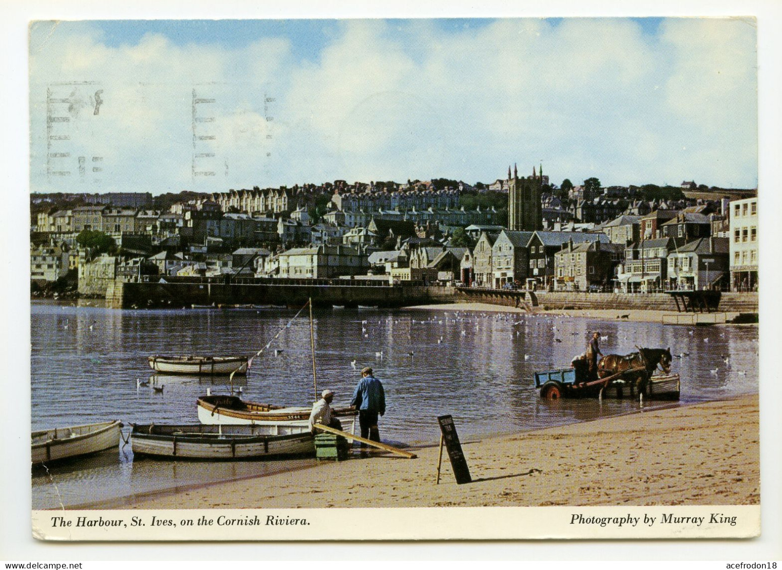 Angleterre - Cornwall / Scilly Isles - The Harbour, St.Ives, On The Cornish Riviera - St.Ives