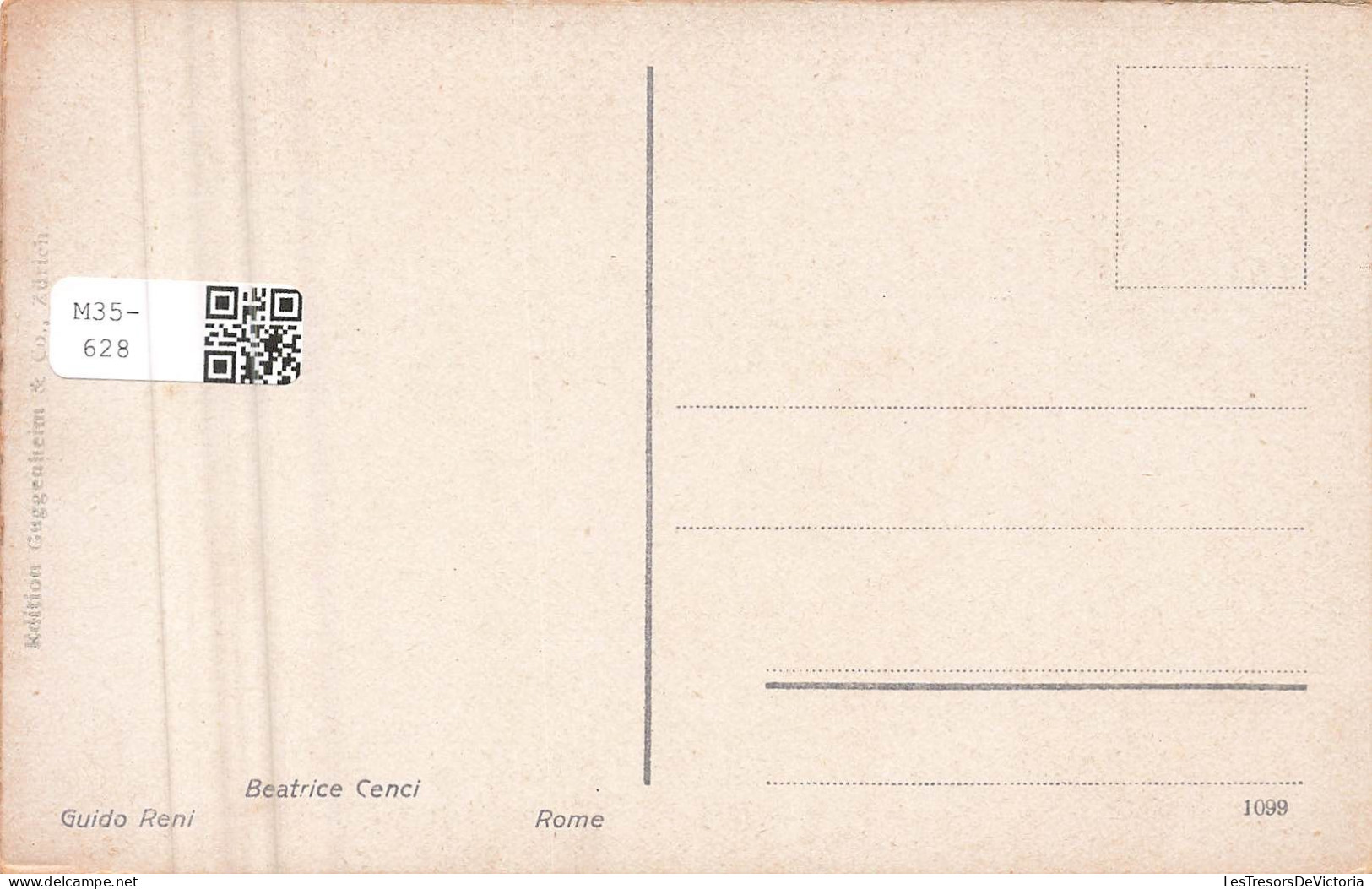 ITALIE - Rome - Beatrice Cenci - Guido Reni - Carte Postale Ancienne - Autres & Non Classés