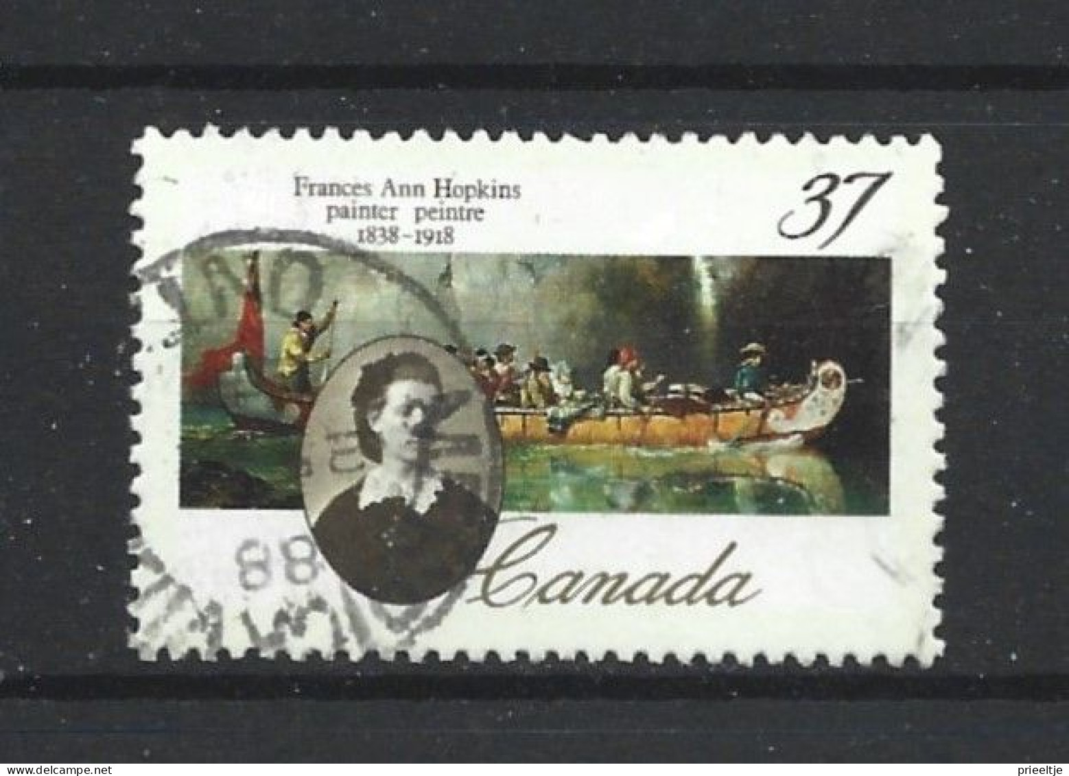 Canada 1988 Frances Ann Hopkins Y.T. 1076 (0) - Used Stamps