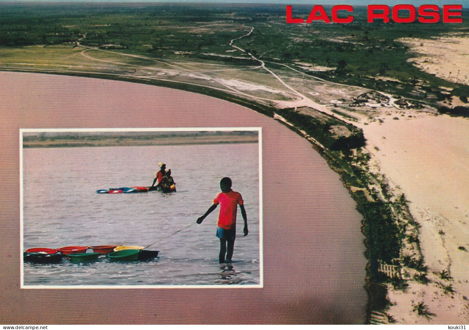 Cap Vert : Le Lac Rose - Kaapverdische Eilanden