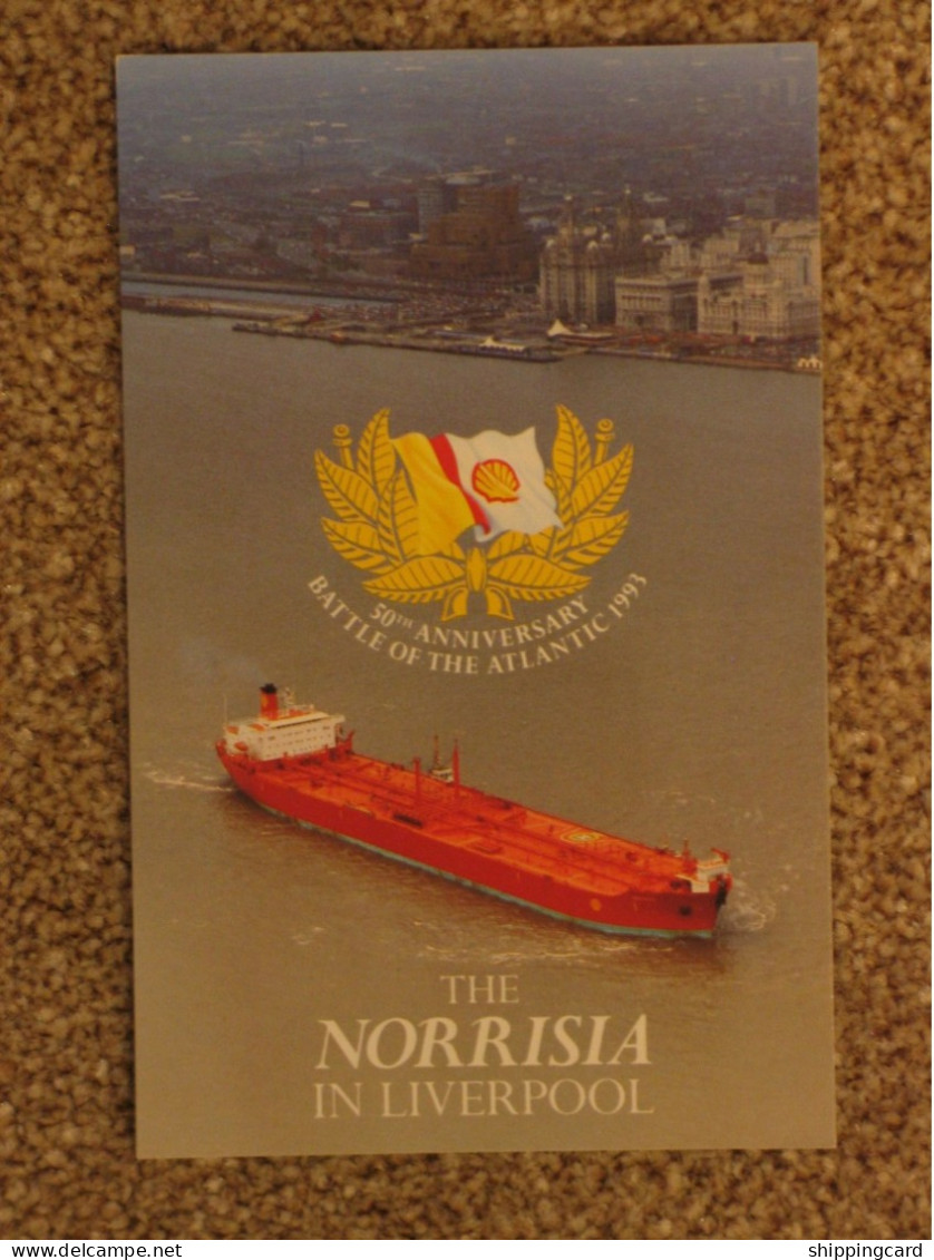 SHELL NORRISIA IN LIVERPOOL - Tanker