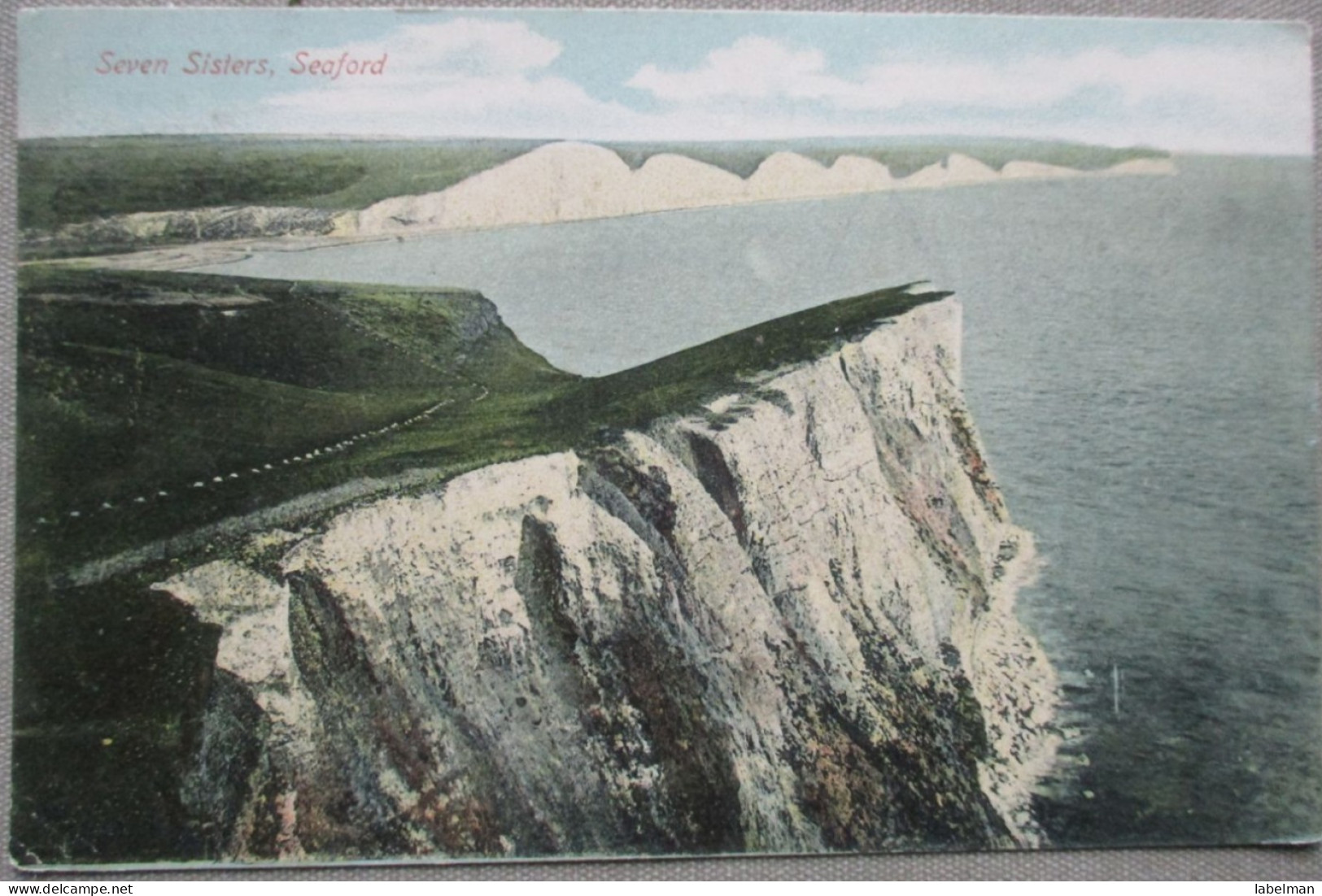 ENGLAND UK UNITED KINGDOM SEVEN SISTERS SEAFORD EAST SUSSEX POSTKARTE POSTCARD ANSICHTSKARTE CARTOLINA CARTE POSTALE - Collections & Lots