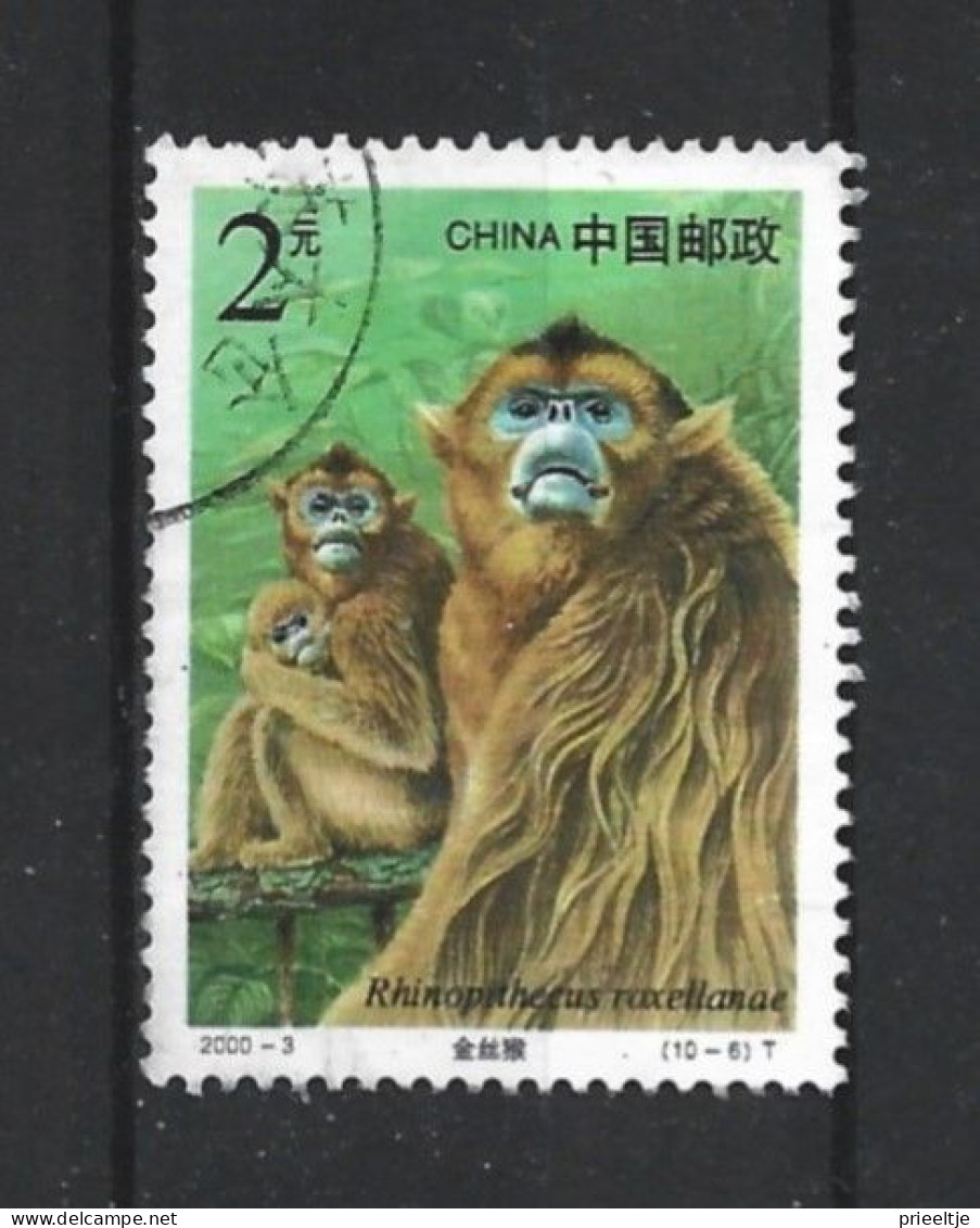 China 2000 Monkeys Y.T. 3778 (0) - Used Stamps