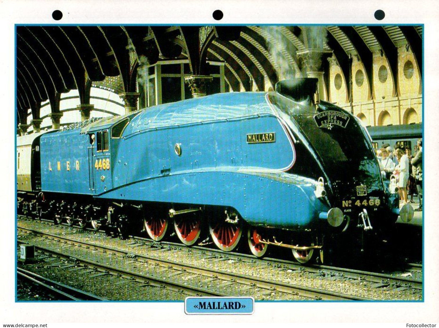 Train : Locomotive Mallard - Chemin De Fer