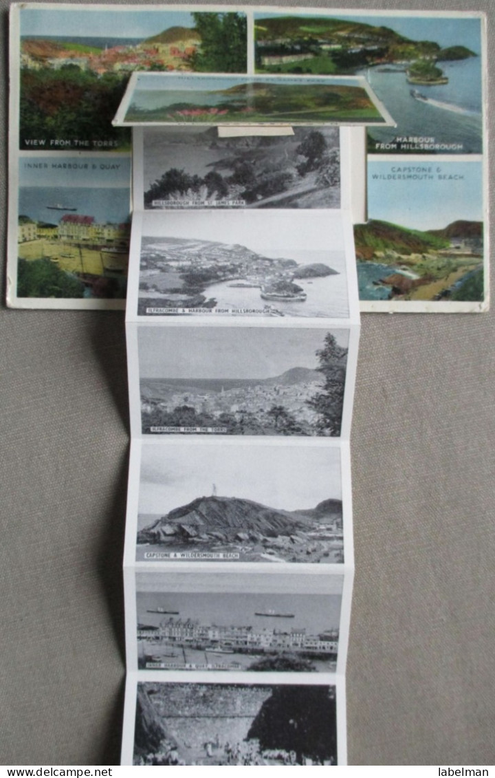 ENGLAND UK UNITED KINGDOM DEVON ILFRACOMBE SOUVENIR BOOKLET POSTKARTE POSTCARD ANSICHTSKARTE CARTOLINA CARTE POSTALE - Collections & Lots