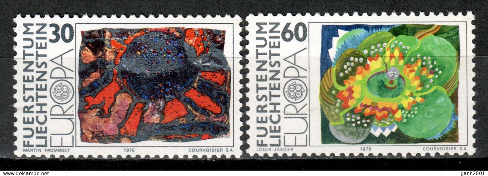 Liechtenstein 1975 / Europa CEPT Paintings MNH Art Pintura Kunst Malerei / Mi35  27-29 - 1975