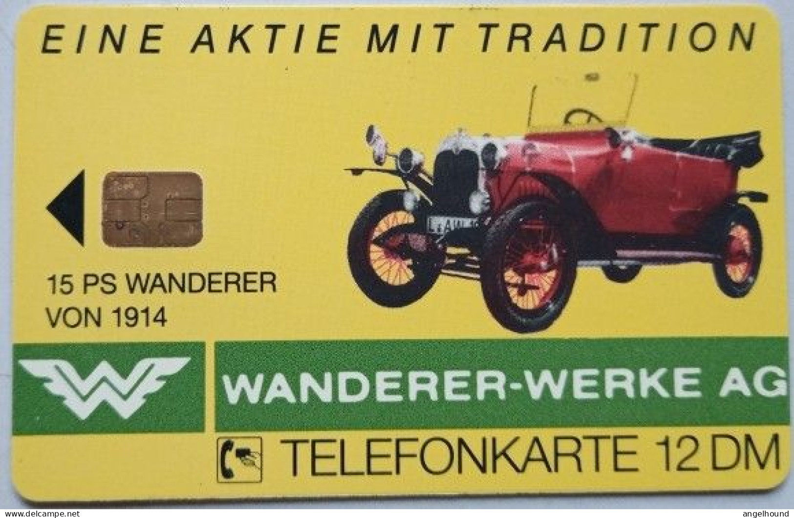 Germany 12 DM  MINT K 308  09.92  2000 Mintage - Wanderer - Werke AG 2 Wanderer Von 1914 - K-Series : Serie Clientes