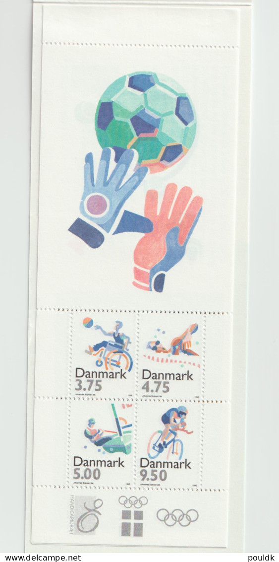 Denmark 1994 Sport - Olympic Games Atlanta Booklet W/two Booklet Panes MNH/**. Postal Weight Approx 0,049 Kg - Booklets