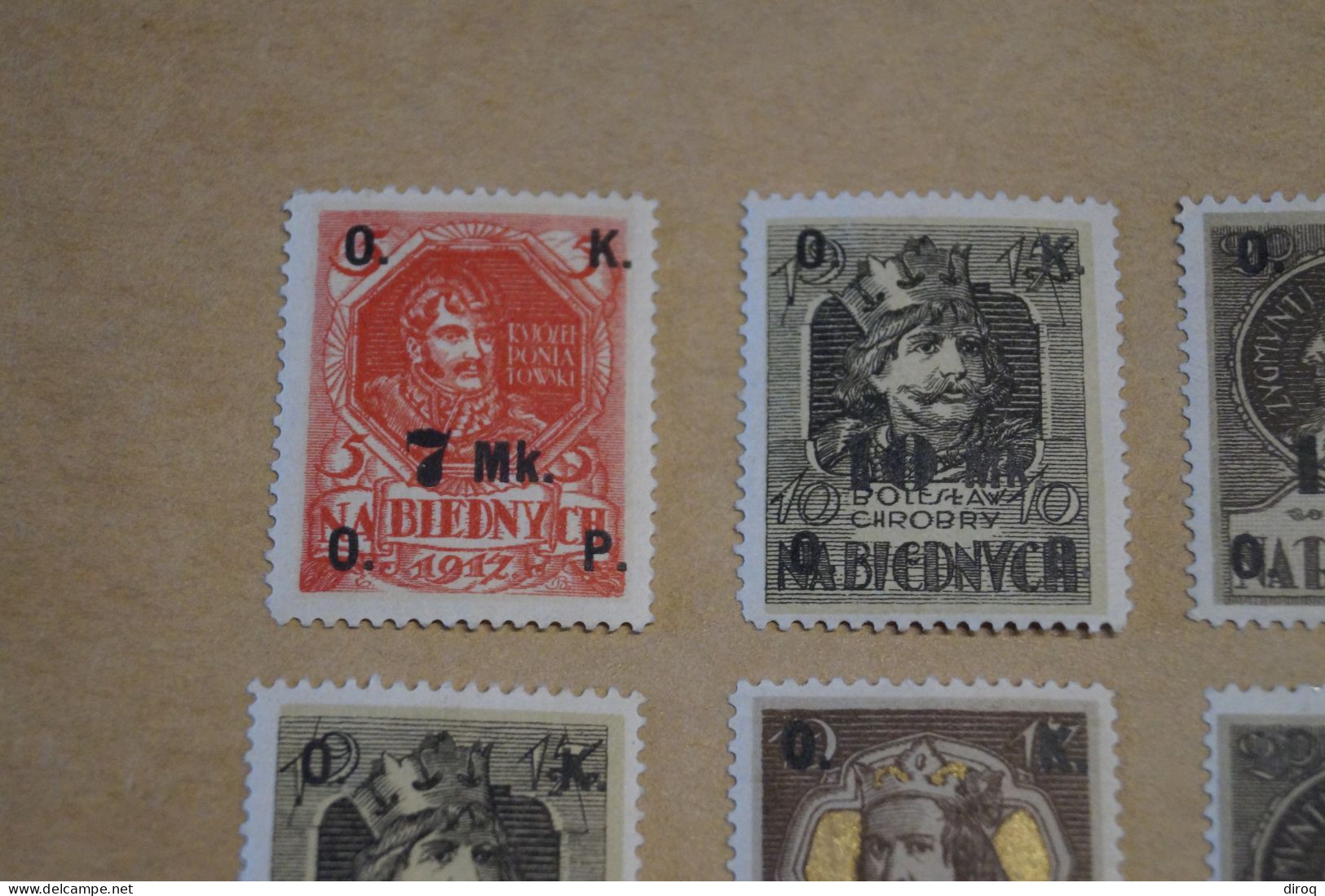 Belle Série De 6 Timbres Neuf Avec Traces De Charnière,Lituanie - Litauen