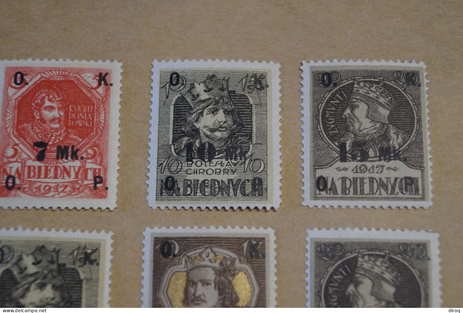 Belle Série De 6 Timbres Neuf Avec Traces De Charnière,Lituanie - Litauen