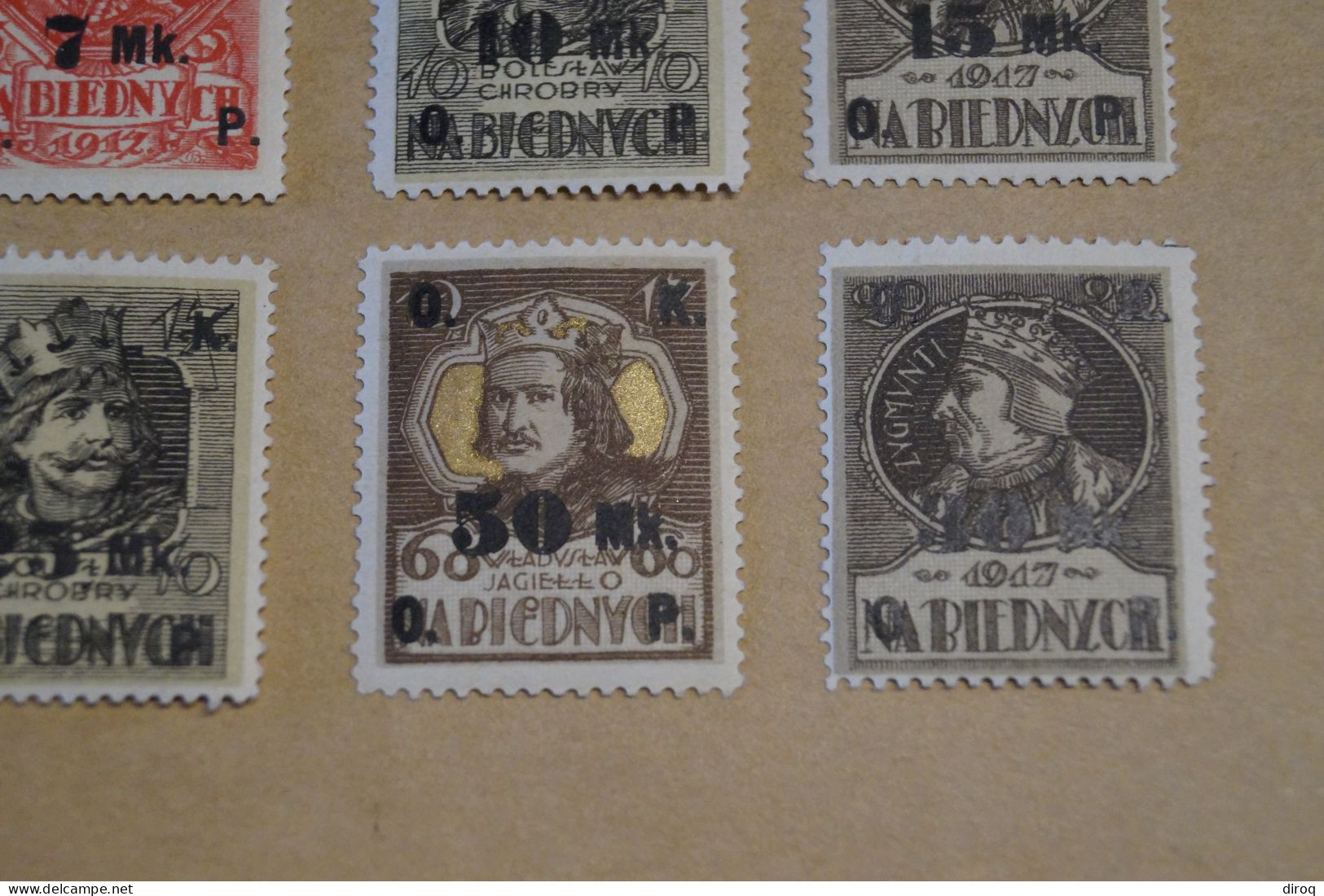 Belle Série De 6 Timbres Neuf Avec Traces De Charnière,Lituanie - Litauen