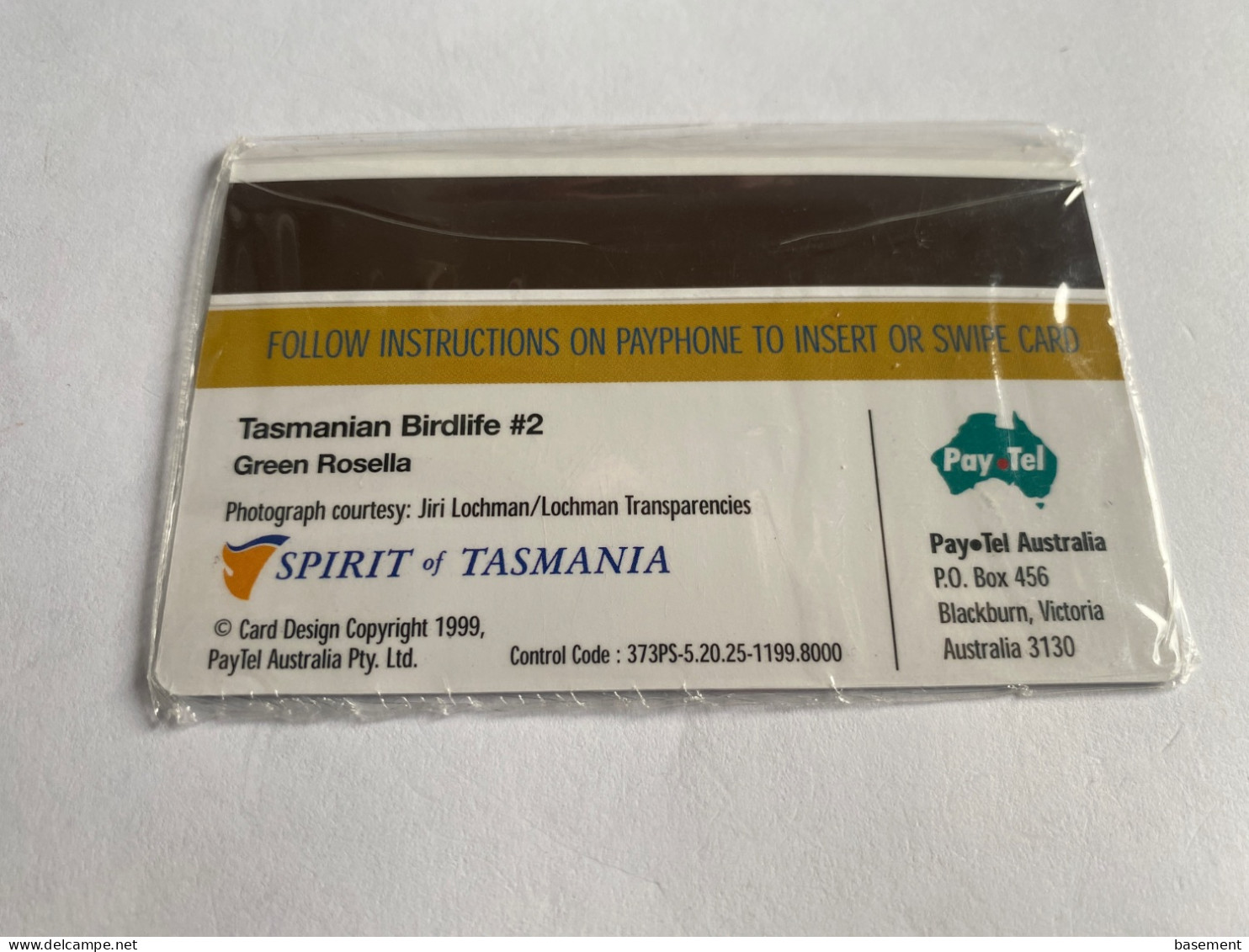 13:084 - Australia Pay Tel Tazmanian Birdlife Mint In Blister - Australie
