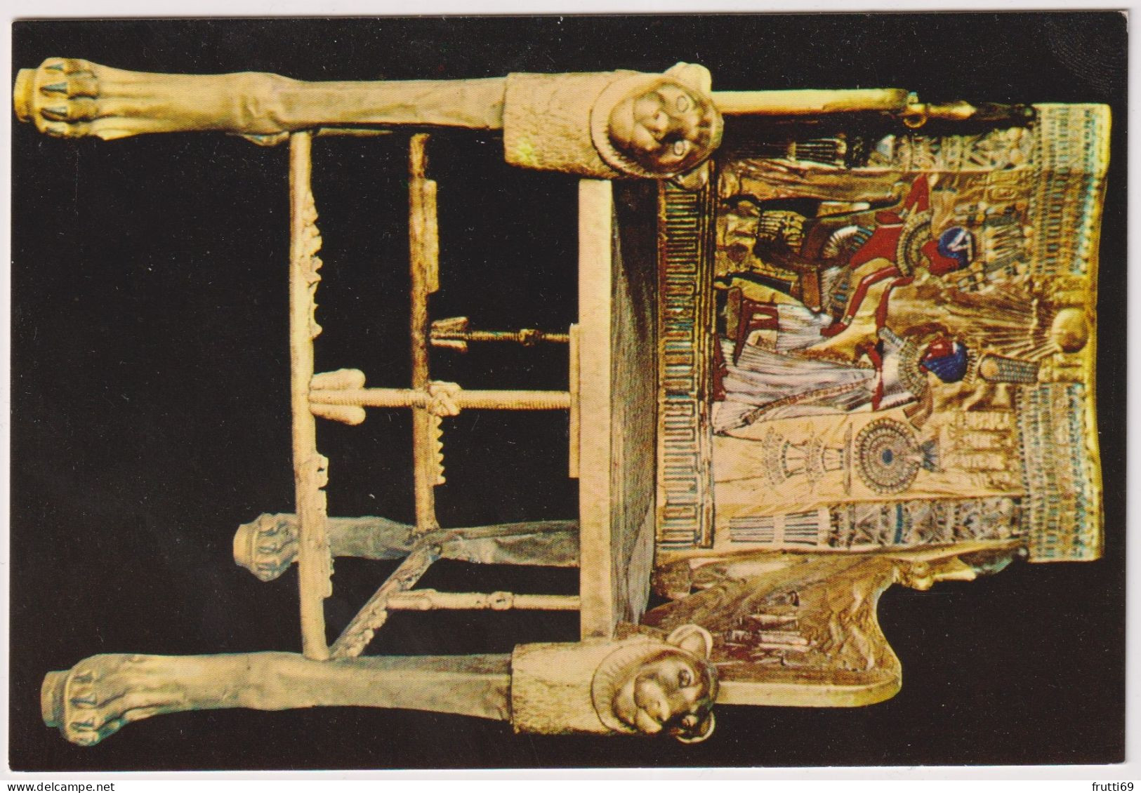 AK 198250 EGYPT - Cairo - The Egyptian Museum - Tutankhamen's Treasures - King's Golden Throne - Museen