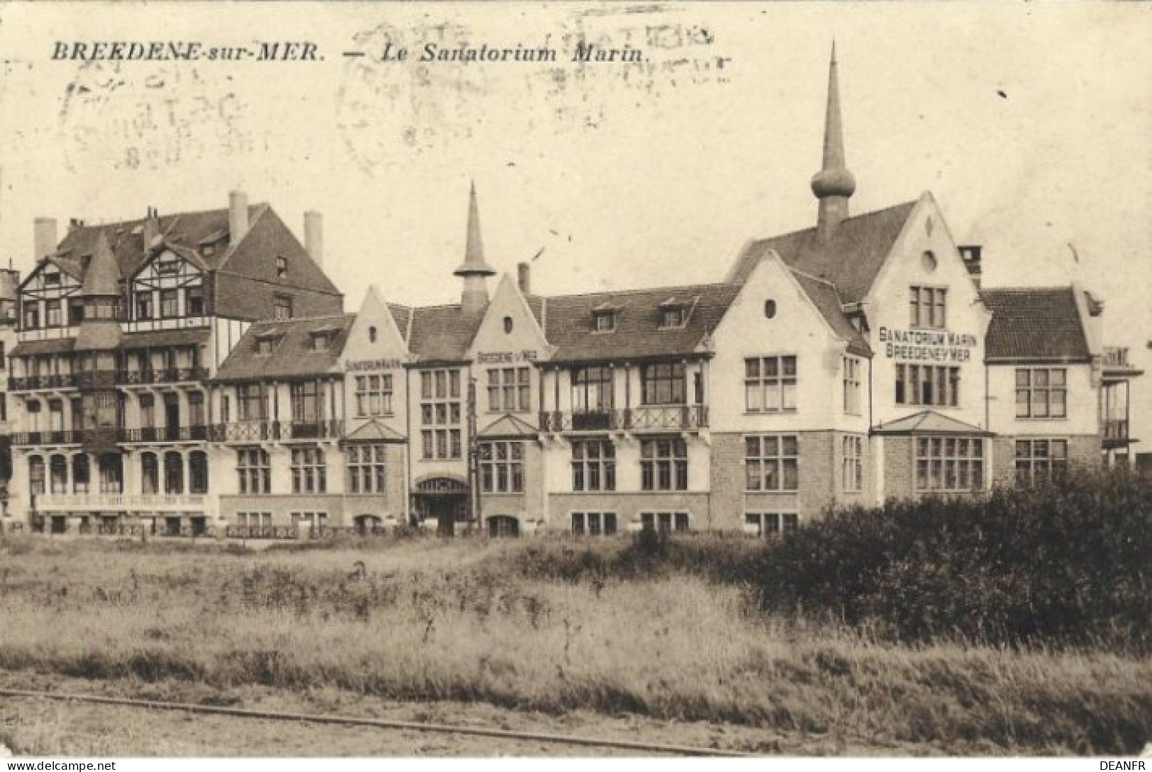 BREEDENE-sur-Mer : - Le Sanatorium Marin. - Bredene