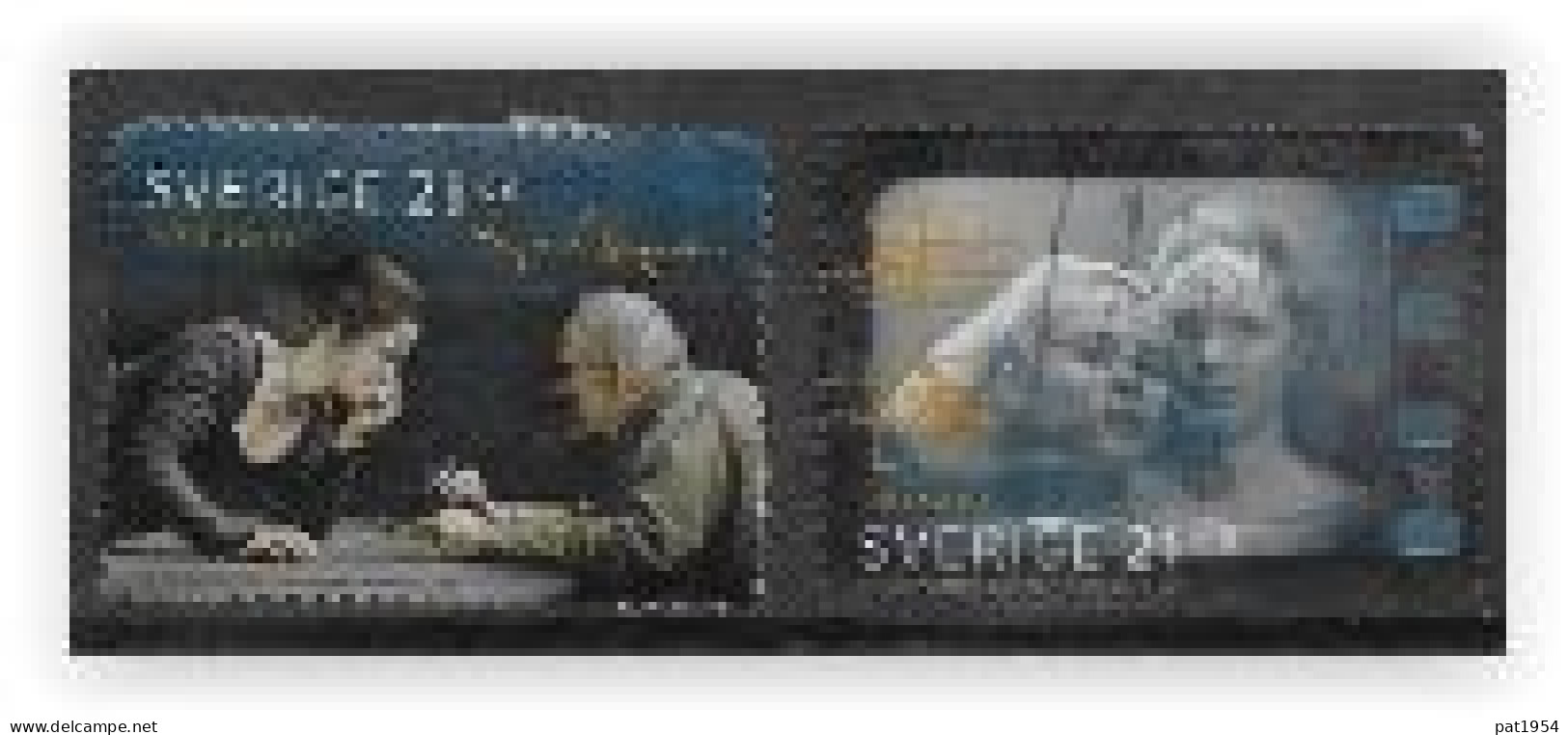 Suède 2018 N°3209/3210 Oblitérés Bergman - Used Stamps
