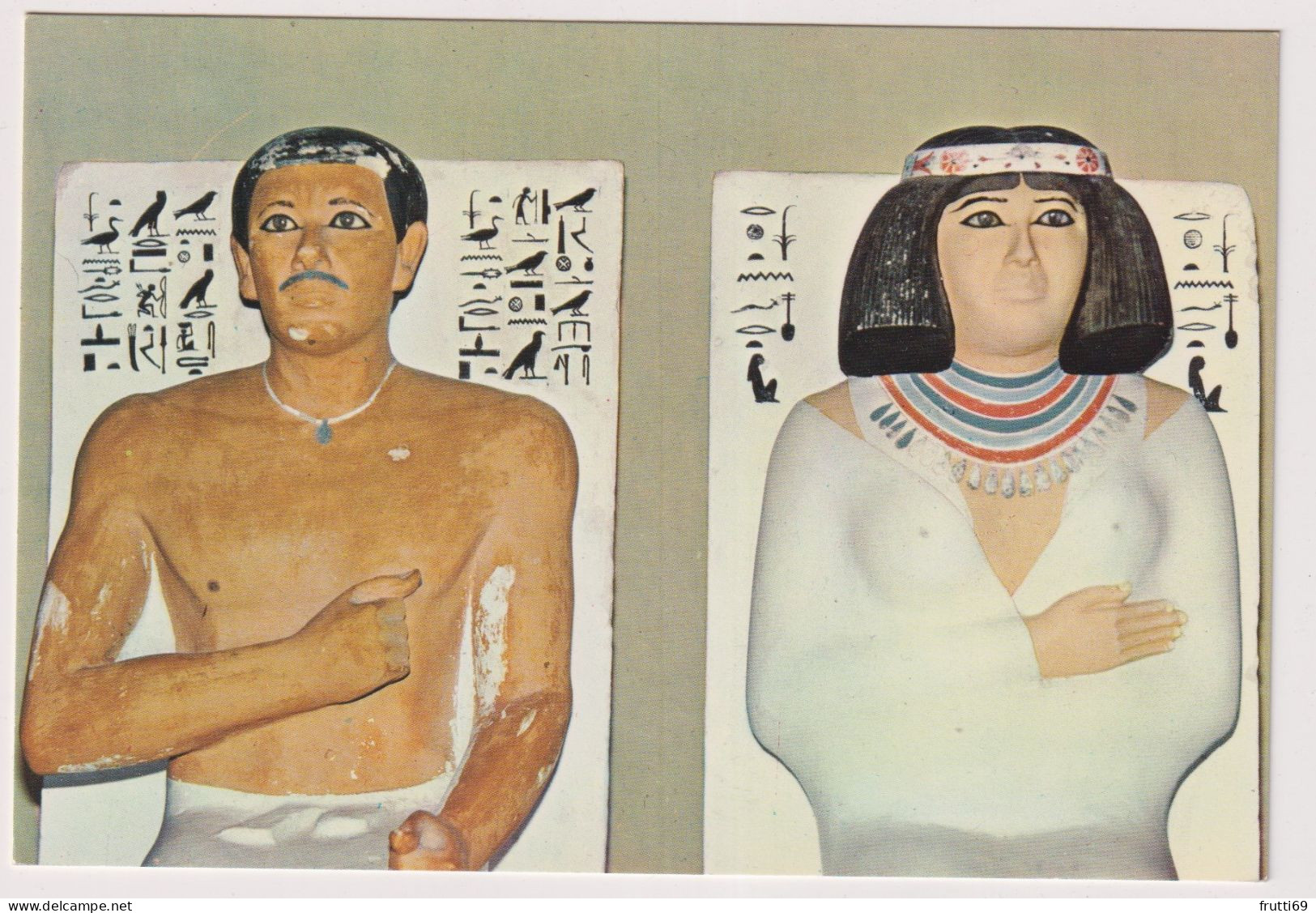 AK 198268 EGYPT -  Cairo - The Egyptian Museum - Statues Of Prince Rahotep And Princess Nofert - Musées