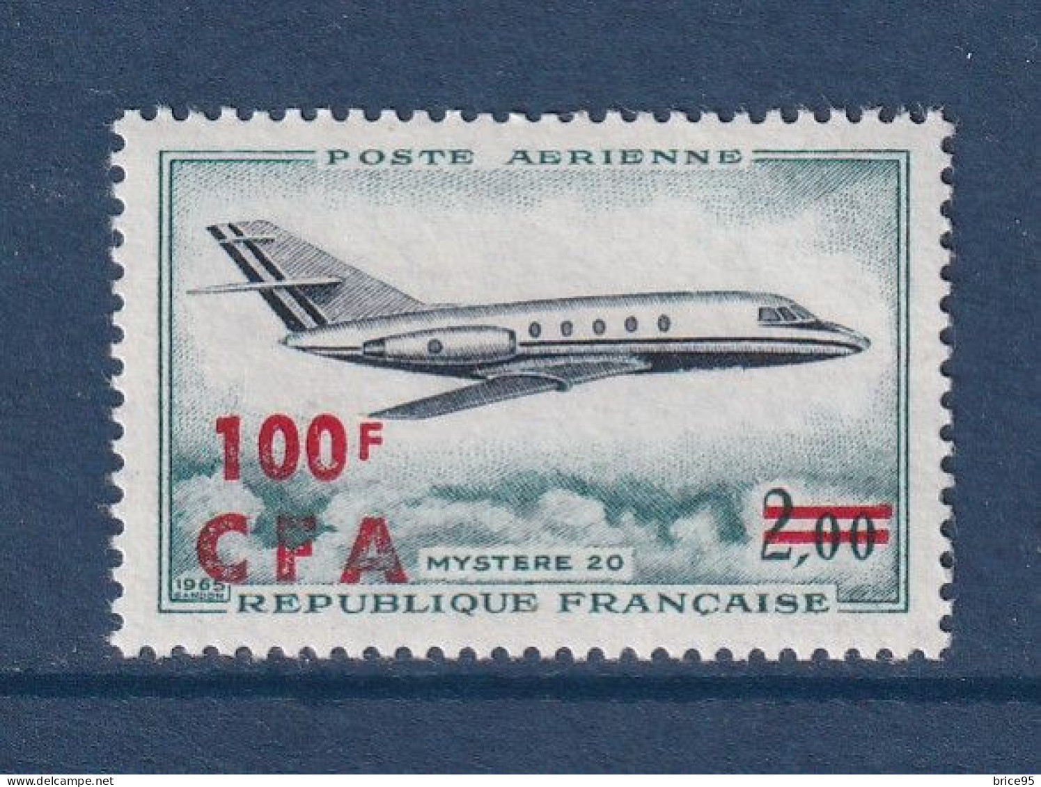 Réunion - YT PA N° 61 ** - Poste Aérienne - Neuf Sans Charnière - 1967 - Luchtpost