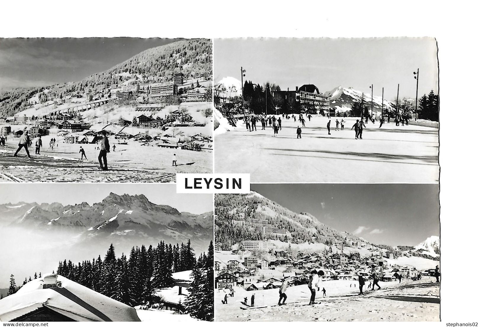 Suisse.Leysin. Station De Ski - Otros & Sin Clasificación