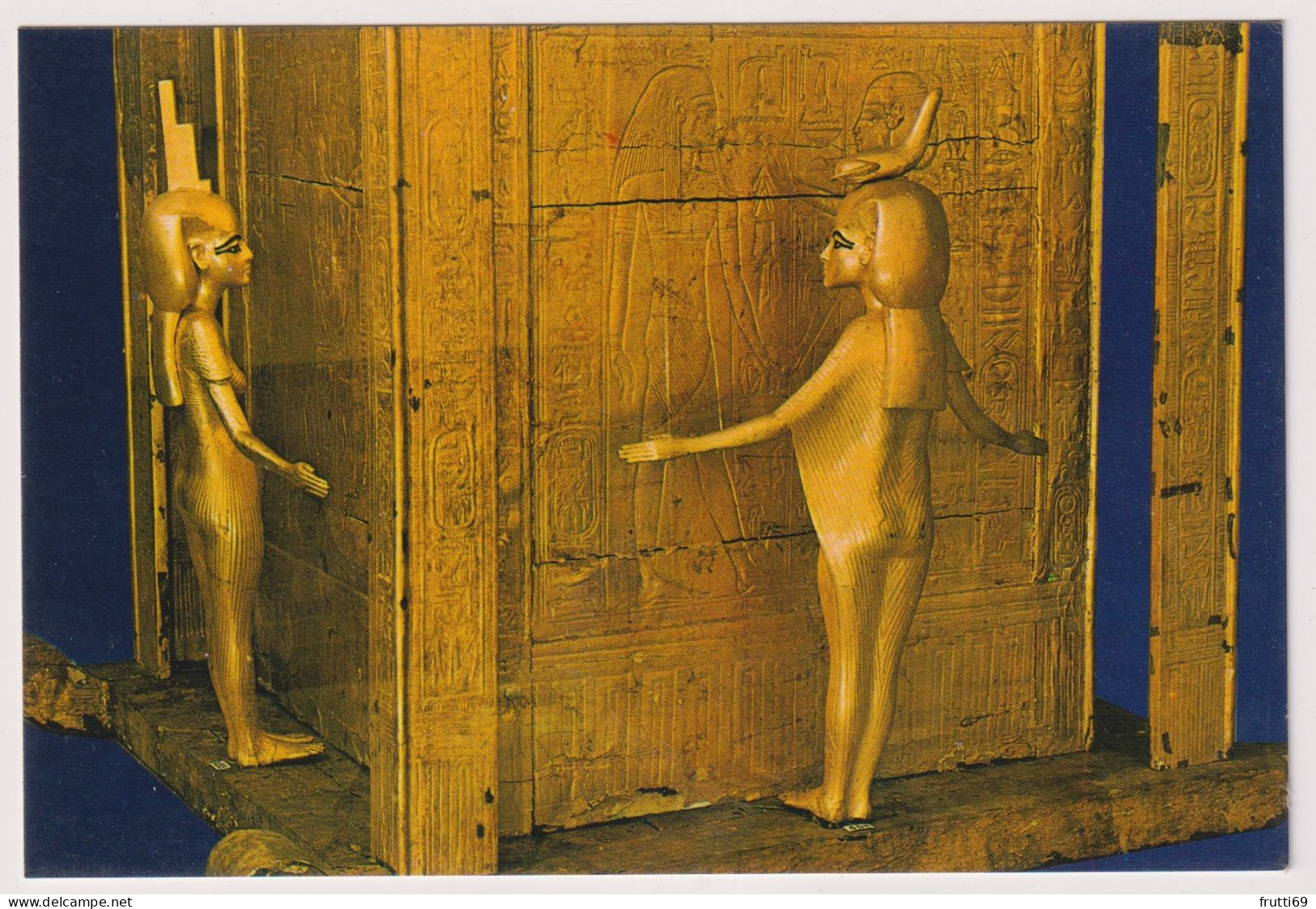 AK 198270 EGYPT -   Cairo - The Egyptian Museum - Tutankhamen's Treasures - Large Gold Canopie Chest - Museen