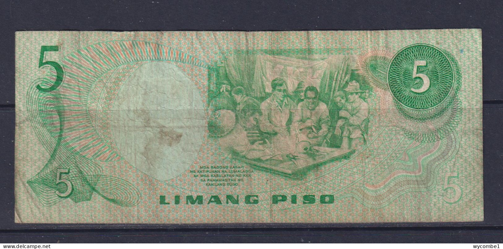 PHILIPPINES - 1978 5 Pesos Circulated Banknote - Philippines