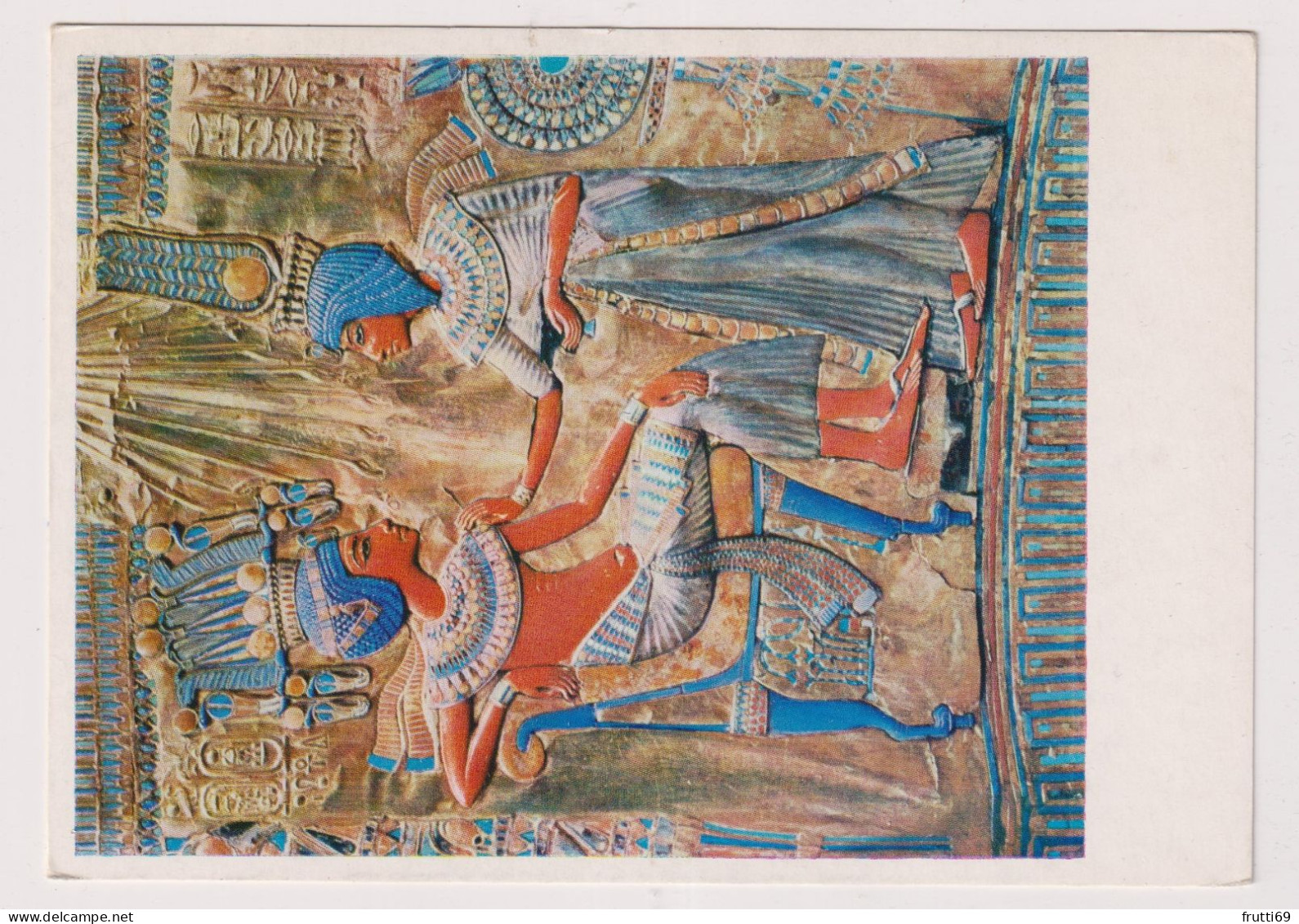 AK 198276 EGYPT -  Cairo - The Egyptian Museum - Tutankhamen's Treasures - Tut-Ench-Amun And His Spouse - Musei