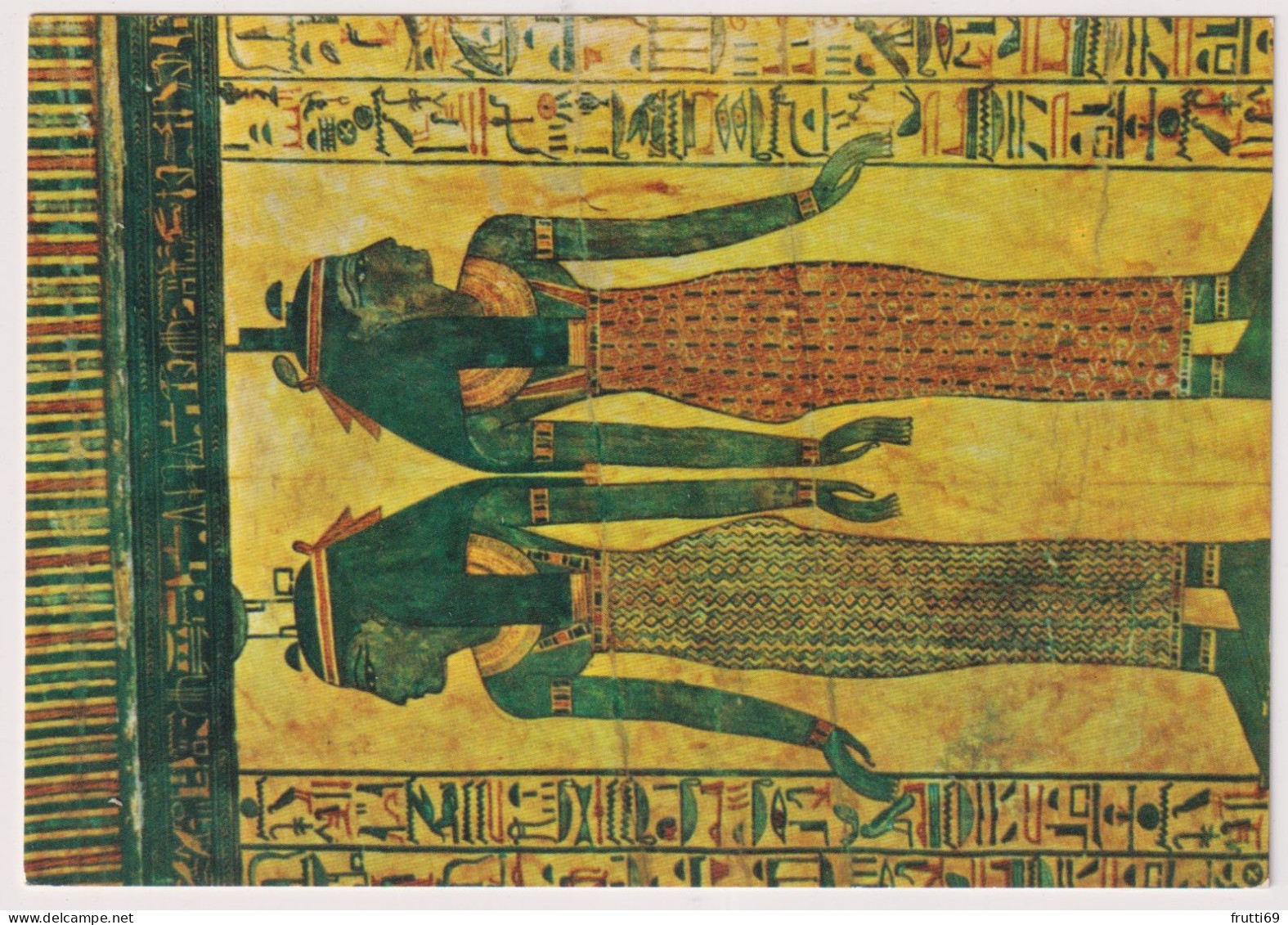 AK 198278 EGYPT -  Cairo - The Egyptian Museum - Detail From Sennutem Sacrophague - Museos