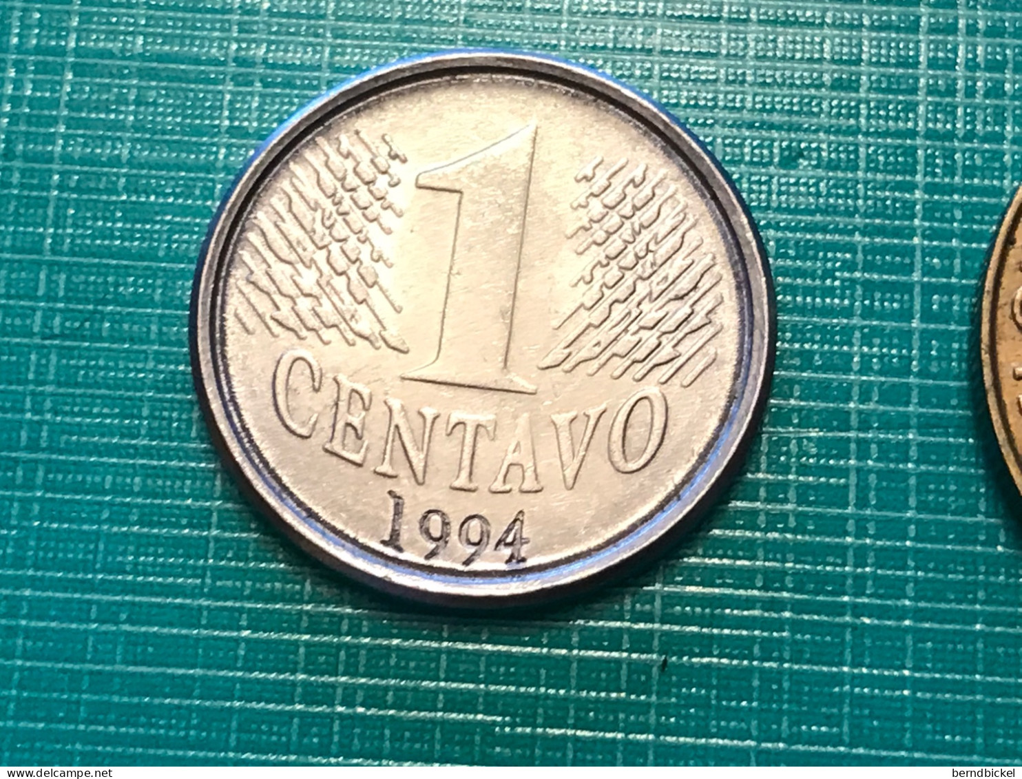 Münze Münzen Umlaufmünze Brasilien 1 Centavo 1994 - Brazil