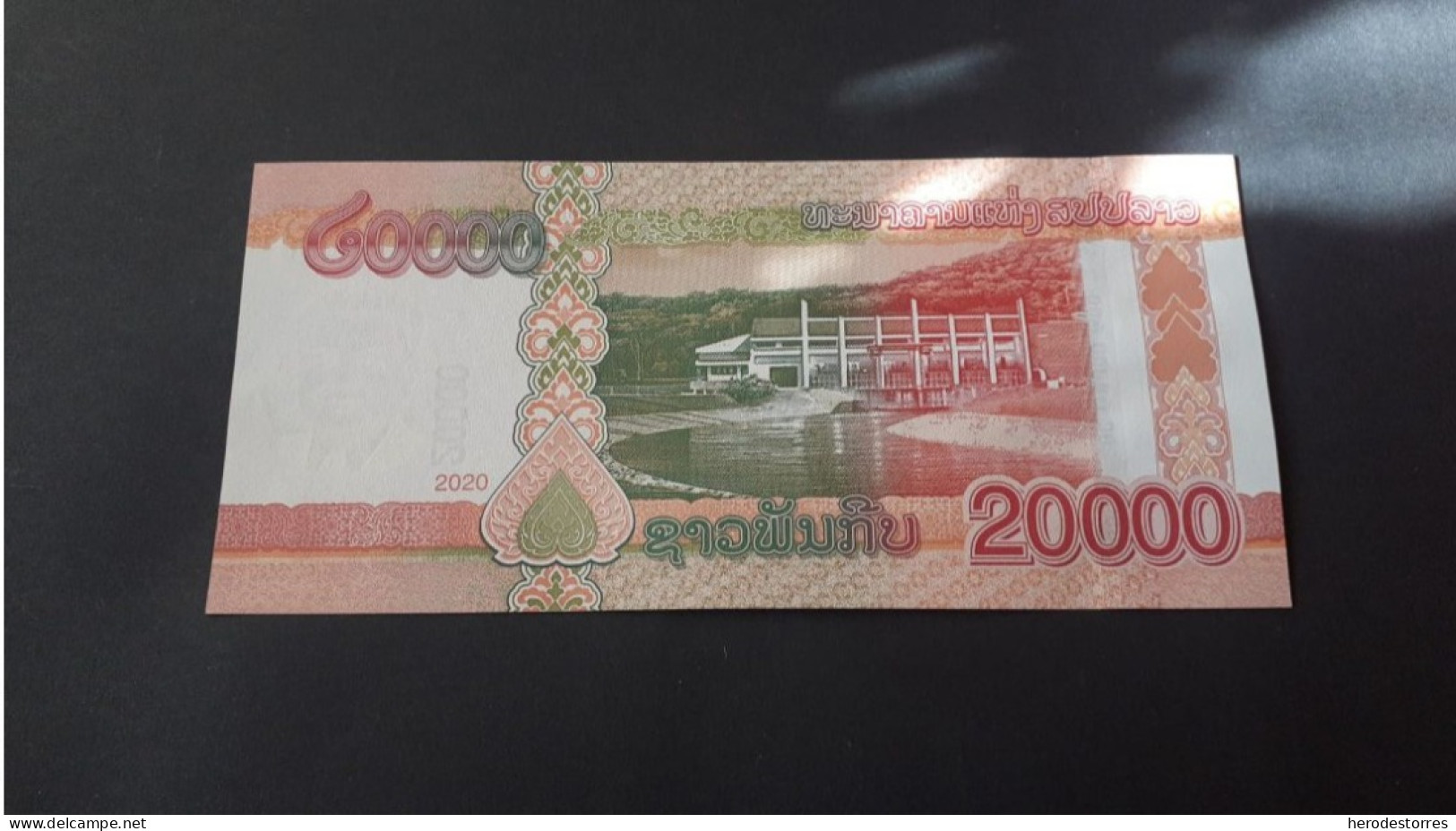 Billete De Laos De 20000 Kip, Año 2020, Serie AA, UNC - Laos