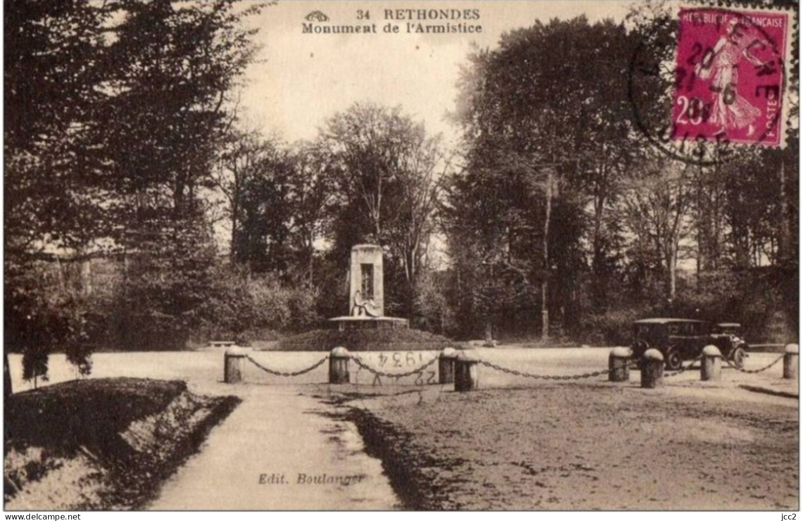 60 - RETHONDES -  Monument De L'armistice - Rethondes