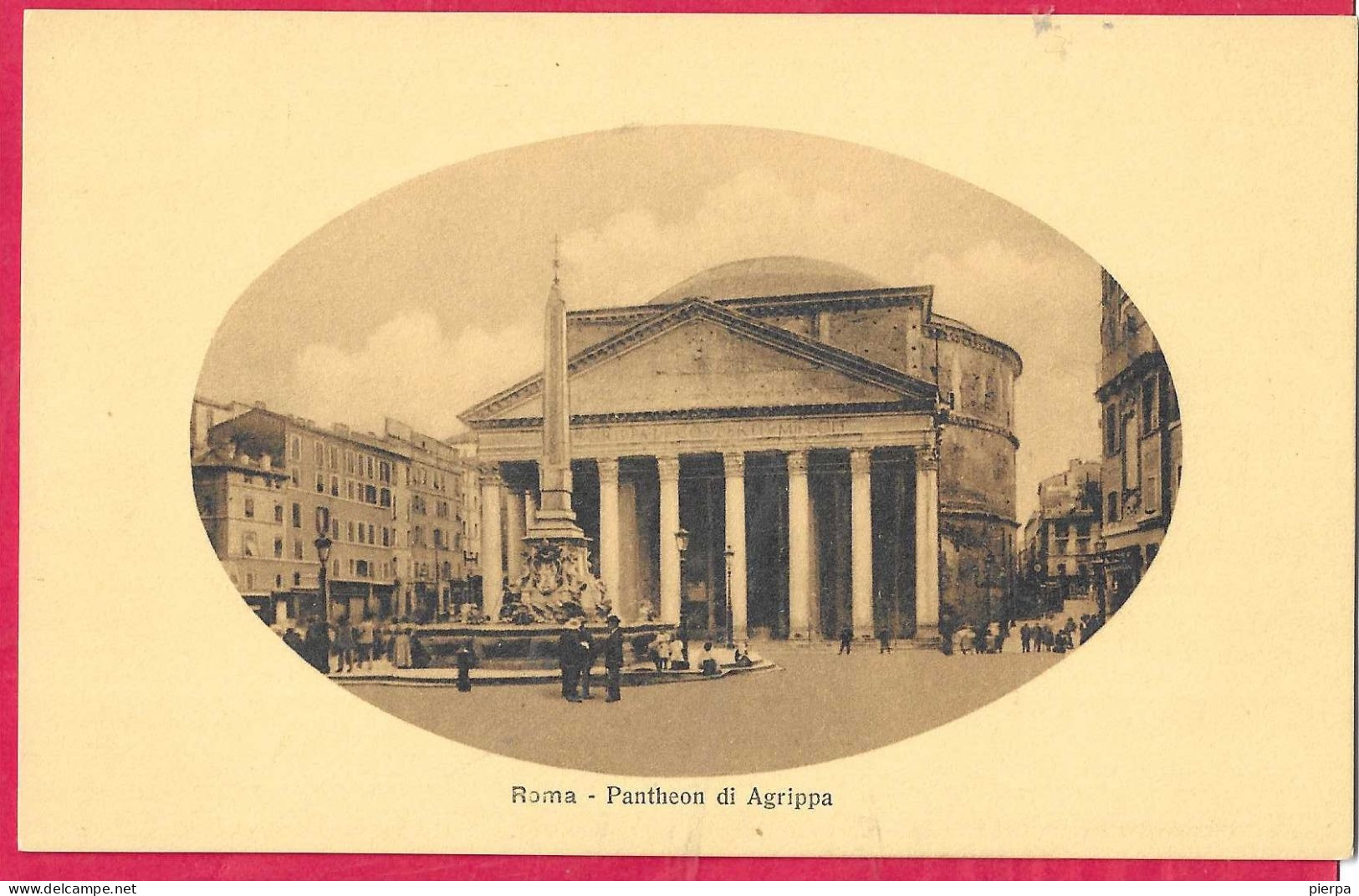 ROMA - PANTHEON DI AGRIPPA - FORMATO PICCOLO - ED. ALTEROCCA TERNI - NUOVA - Pantheon