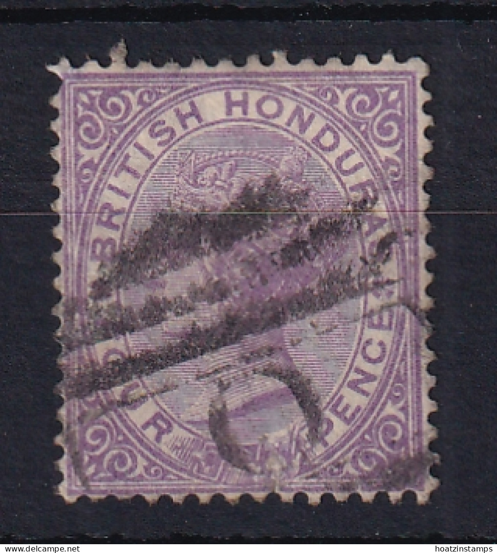 British Honduras: 1882/87   QV    SG20    4d  [Perf: 14]   Used - British Honduras (...-1970)