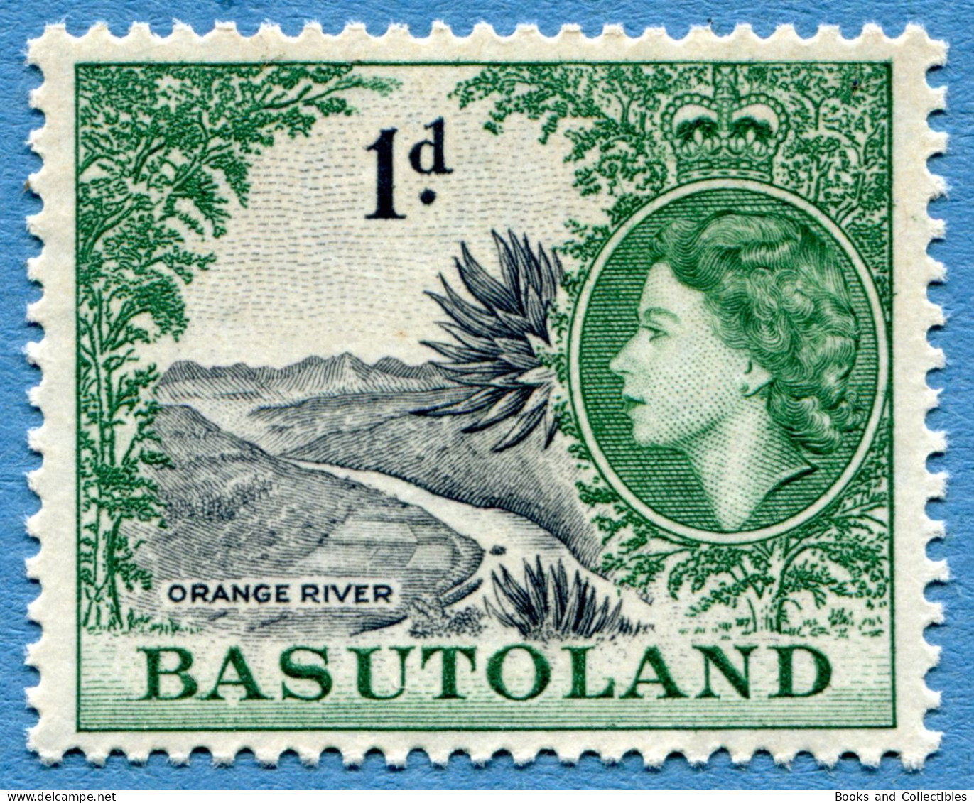 BASUTOLAND (LESOTHO) - 1 Penny 1954 - Michel #47 * Rif. A-06 - 1933-1964 Colonia Britannica