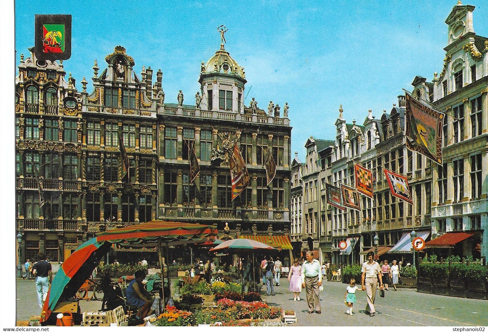 Belgique.Bruxelles.Le Marché A La Grand Place - Markten