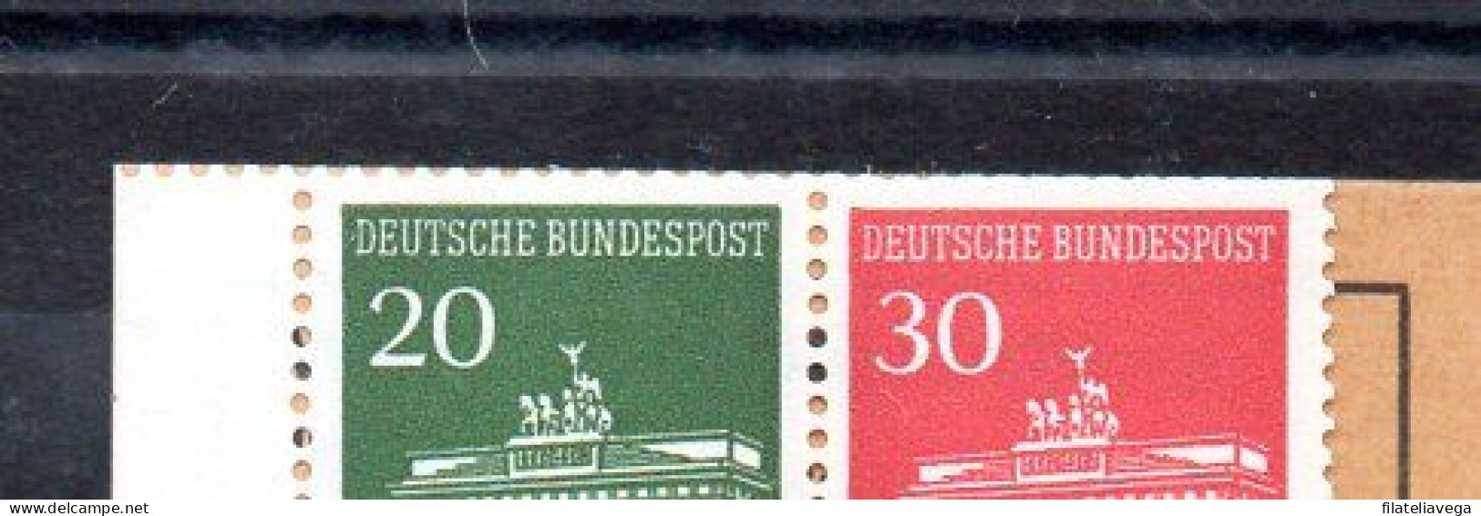 Carnet De Alemania N ºMichel 14d ** - 1951-1970