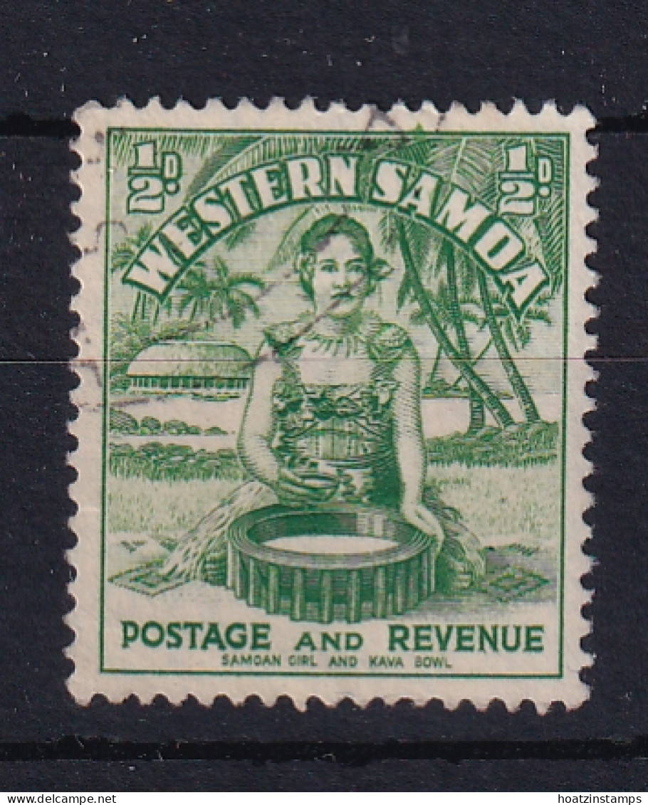 Samoa: 1935   Pictorial  SG180    ½d    Used - Samoa