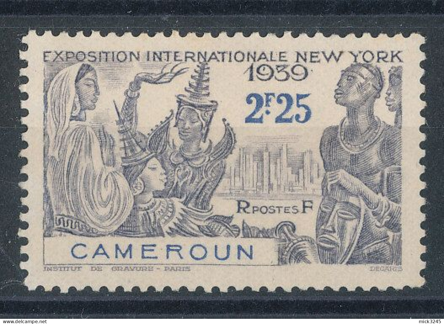 Cameroun N°161 (*) Exposition De New York - Oblitérés